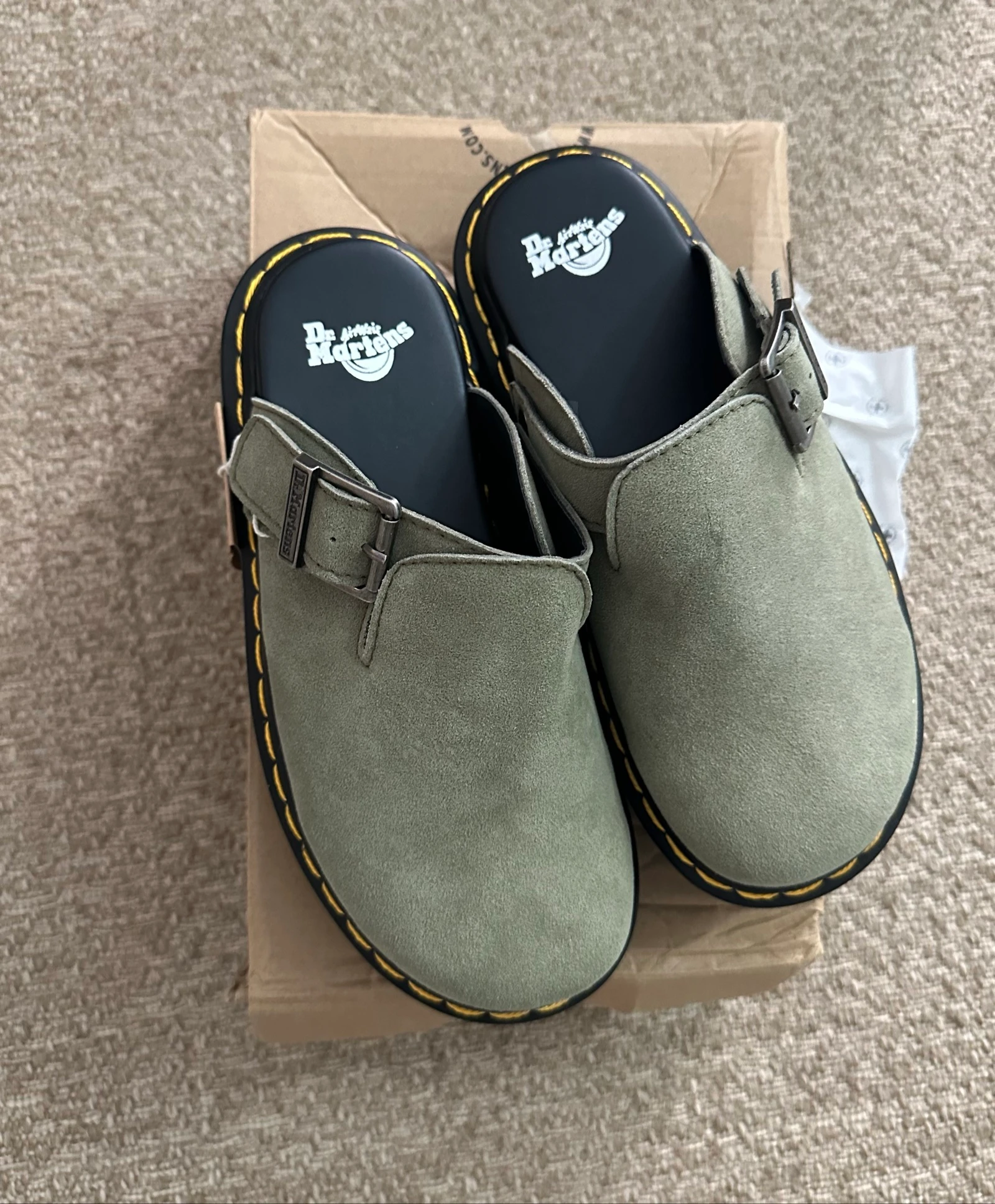 Dr. Martens khaki mules size 37 – photo 7